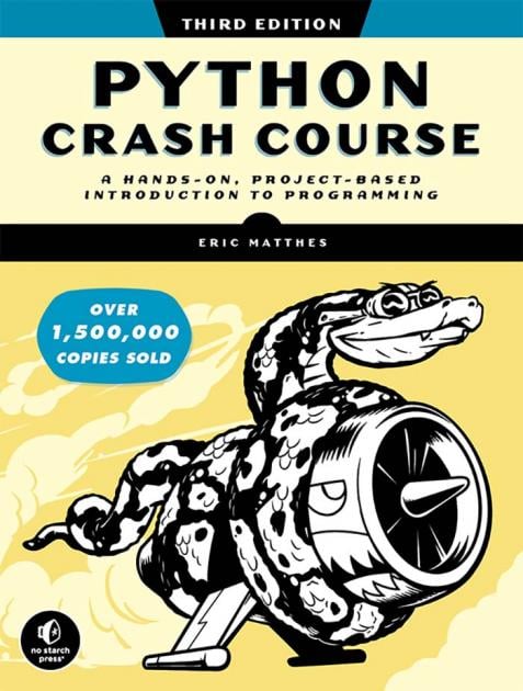 Python Crash Course 3rd Edition cover