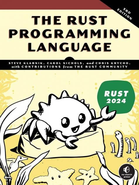 The Rust Programming Language 3rd Edition cover
